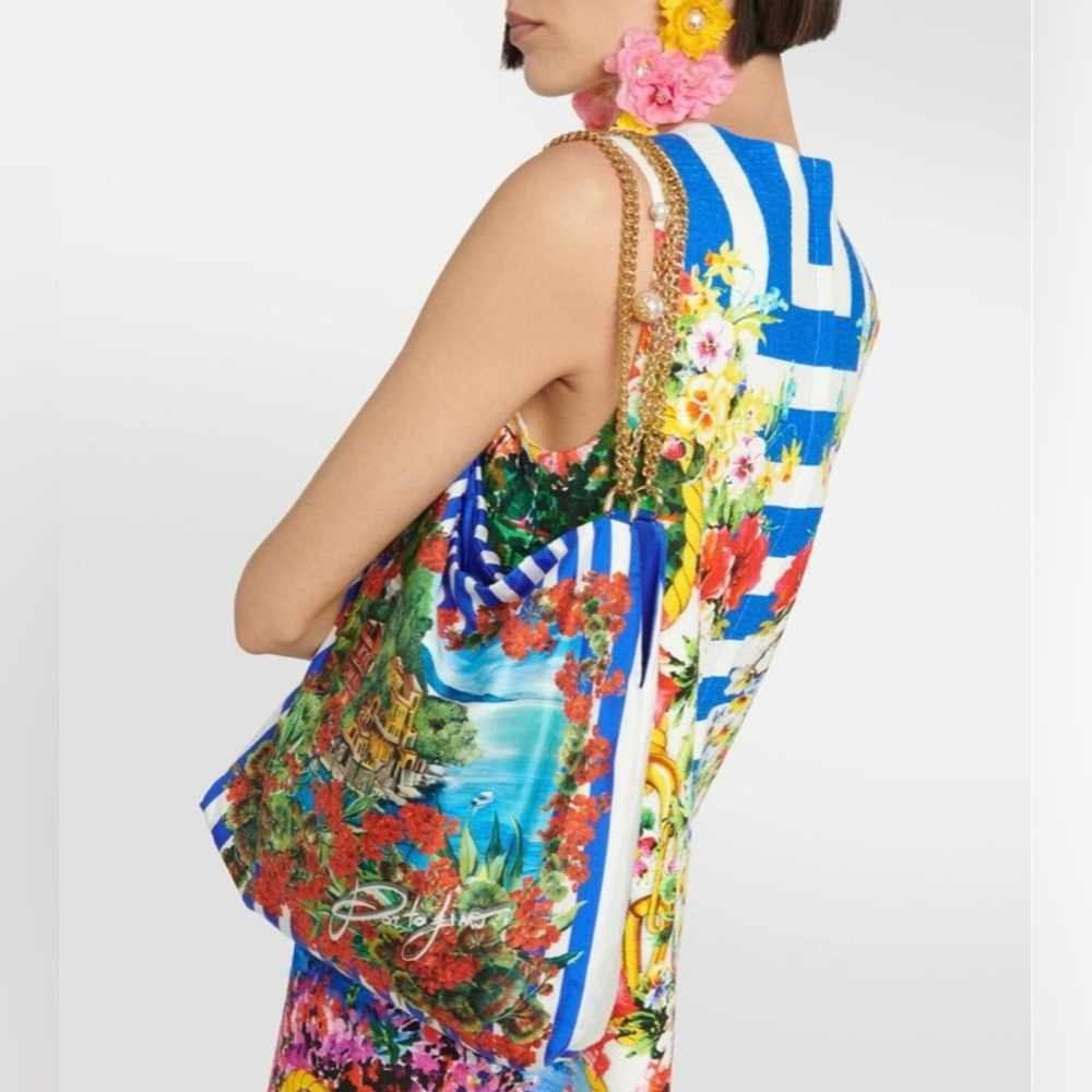 ❌SOLD❌Authentic Dolce & Gabbana Portofino Printed Shoulder Bag. - Picture 17 of 17